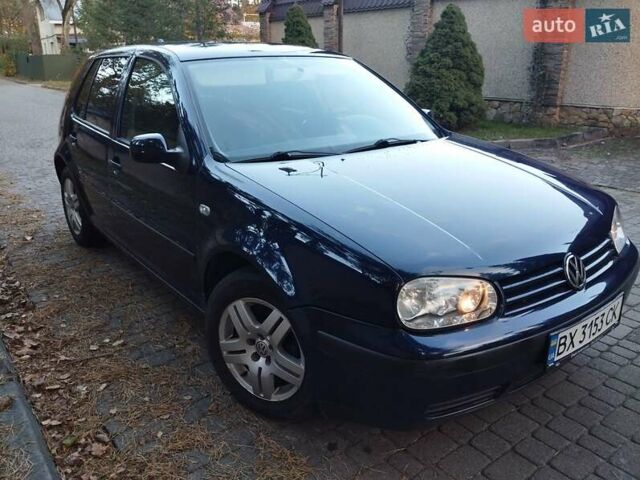 Синий Фольксваген Гольф, объемом двигателя 1.6 л и пробегом 190 тыс. км за 4390 $, фото 3 на Automoto.ua