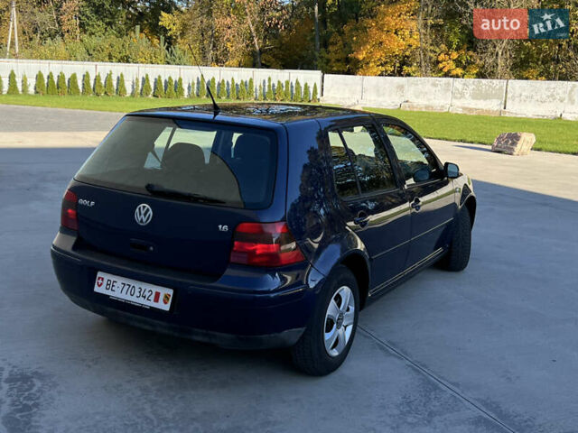 Синий Фольксваген Гольф, объемом двигателя 1.6 л и пробегом 284 тыс. км за 5350 $, фото 20 на Automoto.ua