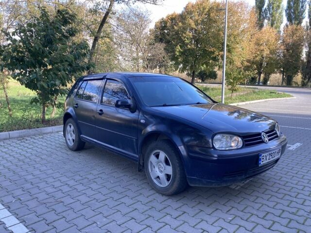 Фольксваген Гольф 2002 в Хмельницком на Automoto.ua Синий Фольксваген Гольф, объемом двигателя 1.4 л и пробегом 249 тыс. км за 3100 $, фото 3 на Automoto.ua
