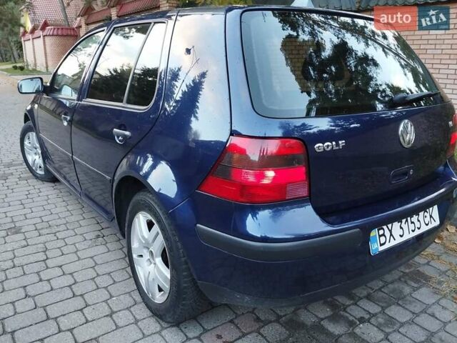 Синий Фольксваген Гольф, объемом двигателя 1.6 л и пробегом 190 тыс. км за 4390 $, фото 15 на Automoto.ua