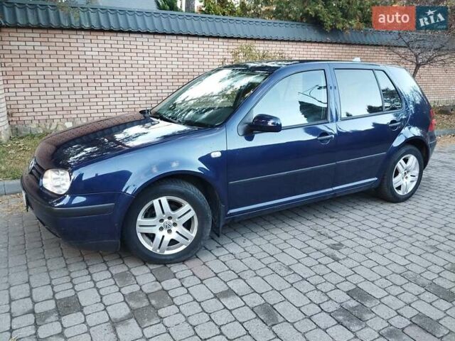 Синий Фольксваген Гольф, объемом двигателя 1.6 л и пробегом 190 тыс. км за 4390 $, фото 8 на Automoto.ua