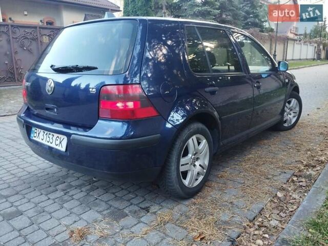 Синий Фольксваген Гольф, объемом двигателя 1.6 л и пробегом 190 тыс. км за 4390 $, фото 9 на Automoto.ua