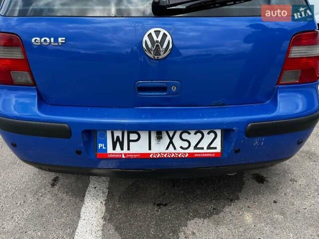Синий Фольксваген Гольф, объемом двигателя 1.9 л и пробегом 377 тыс. км за 2500 $, фото 9 на Automoto.ua