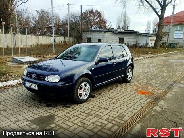 Синій Фольксваген Гольф, об'ємом двигуна 1.6 л та пробігом 206 тис. км за 4400 $, фото 10 на Automoto.ua