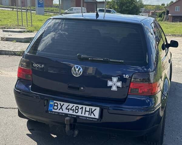 Синий Фольксваген Гольф, объемом двигателя 1.6 л и пробегом 280 тыс. км за 5300 $, фото 3 на Automoto.ua