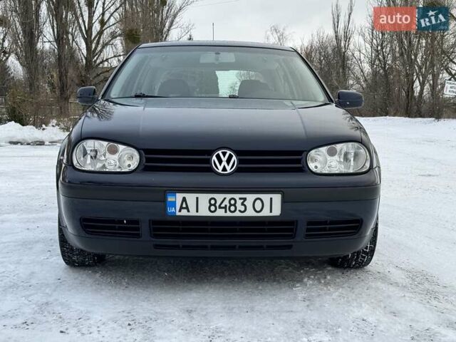 Синий Фольксваген Гольф, объемом двигателя 1.6 л и пробегом 182 тыс. км за 4999 $, фото 3 на Automoto.ua