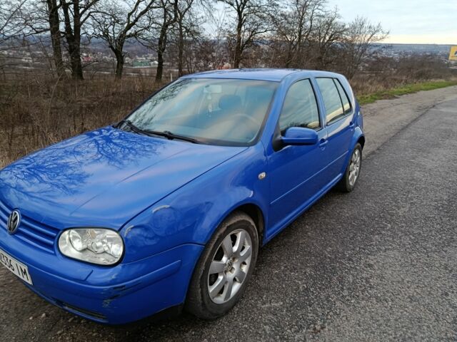 Синій Фольксваген Гольф, об'ємом двигуна 1.6 л та пробігом 266 тис. км за 3200 $, фото 1 на Automoto.ua