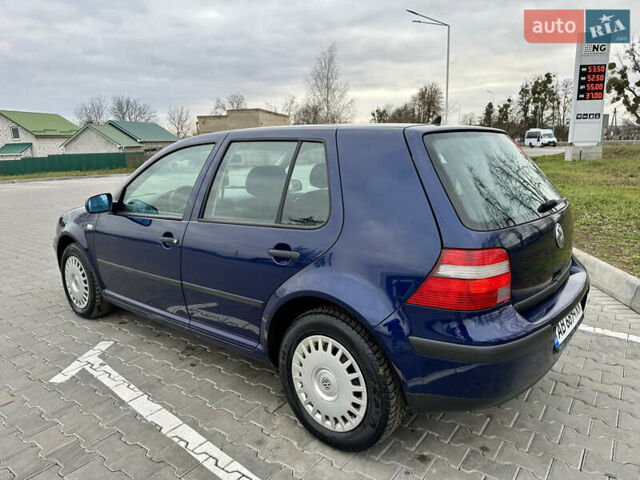 Синий Фольксваген Гольф, объемом двигателя 1.6 л и пробегом 190 тыс. км за 4300 $, фото 9 на Automoto.ua