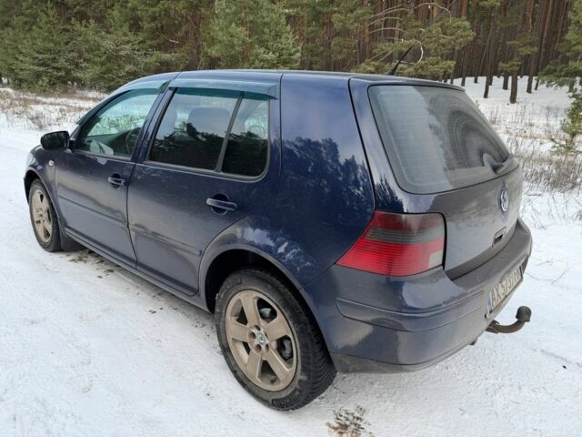 Синий Фольксваген Гольф, объемом двигателя 1.9 л и пробегом 220 тыс. км за 3950 $, фото 2 на Automoto.ua