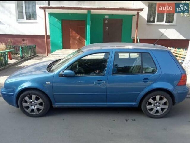 Синий Фольксваген Гольф, объемом двигателя 1.4 л и пробегом 360 тыс. км за 3500 $, фото 3 на Automoto.ua