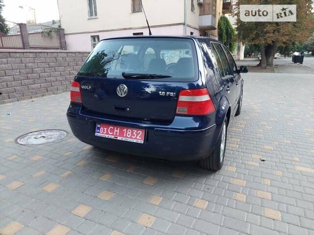 Синий Фольксваген Гольф, объемом двигателя 1.6 л и пробегом 167 тыс. км за 5777 $, фото 19 на Automoto.ua