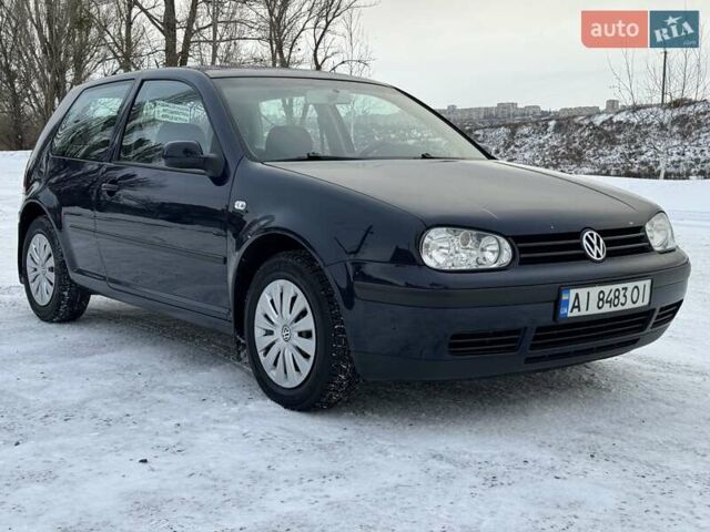 Синий Фольксваген Гольф, объемом двигателя 1.6 л и пробегом 182 тыс. км за 4999 $, фото 4 на Automoto.ua