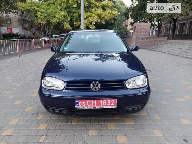 Синий Фольксваген Гольф, объемом двигателя 1.6 л и пробегом 167 тыс. км за 5777 $, фото 16 на Automoto.ua