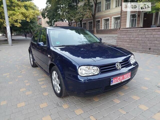 Синий Фольксваген Гольф, объемом двигателя 1.6 л и пробегом 167 тыс. км за 5777 $, фото 15 на Automoto.ua