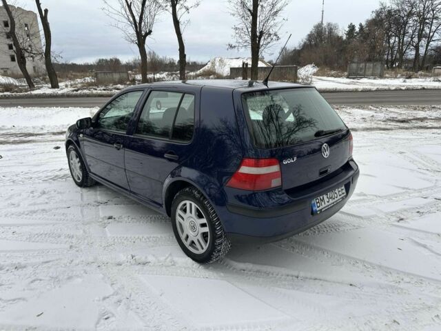 Синий Фольксваген Гольф, объемом двигателя 1.4 л и пробегом 186 тыс. км за 4600 $, фото 3 на Automoto.ua