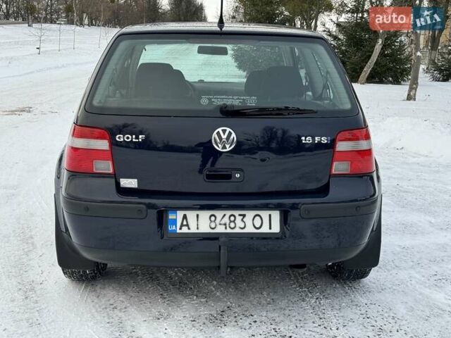 Синий Фольксваген Гольф, объемом двигателя 1.6 л и пробегом 182 тыс. км за 4999 $, фото 8 на Automoto.ua