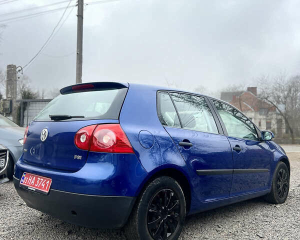 Синий Фольксваген Гольф, объемом двигателя 1.4 л и пробегом 217 тыс. км за 4550 $, фото 2 на Automoto.ua