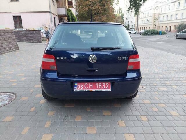 Синий Фольксваген Гольф, объемом двигателя 1.6 л и пробегом 167 тыс. км за 5777 $, фото 21 на Automoto.ua