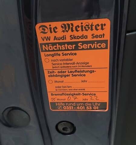 Синий Фольксваген Гольф, объемом двигателя 1.6 л и пробегом 167 тыс. км за 5777 $, фото 13 на Automoto.ua