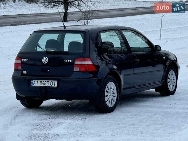 Синий Фольксваген Гольф, объемом двигателя 1.6 л и пробегом 182 тыс. км за 4999 $, фото 7 на Automoto.ua