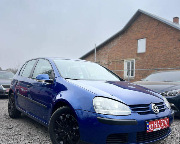 Синий Фольксваген Гольф, объемом двигателя 1.4 л и пробегом 217 тыс. км за 4550 $, фото 4 на Automoto.ua