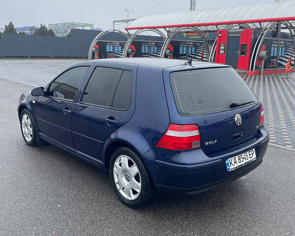 Синий Фольксваген Гольф, объемом двигателя 1.6 л и пробегом 218 тыс. км за 5100 $, фото 5 на Automoto.ua