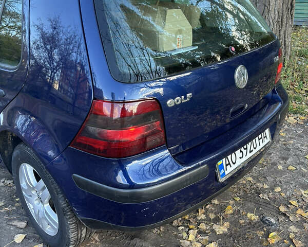 Синий Фольксваген Гольф, объемом двигателя 1.9 л и пробегом 375 тыс. км за 4400 $, фото 3 на Automoto.ua