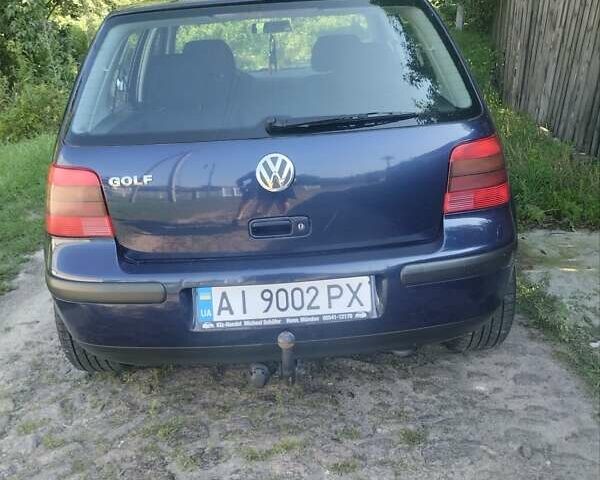 Синий Фольксваген Гольф, объемом двигателя 1.39 л и пробегом 222 тыс. км за 4100 $, фото 1 на Automoto.ua