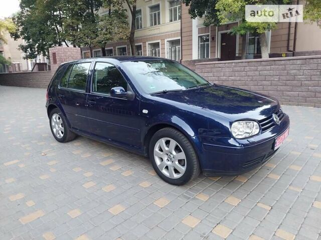 Синий Фольксваген Гольф, объемом двигателя 1.6 л и пробегом 167 тыс. км за 5777 $, фото 14 на Automoto.ua