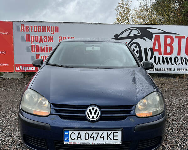 Синий Фольксваген Гольф, объемом двигателя 1.9 л и пробегом 280 тыс. км за 5500 $, фото 1 на Automoto.ua