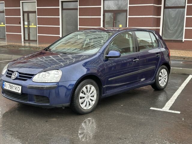 Синий Фольксваген Гольф, объемом двигателя 1.6 л и пробегом 195 тыс. км за 5900 $, фото 1 на Automoto.ua