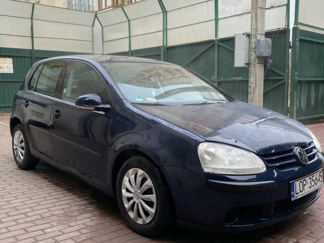 Синий Фольксваген Гольф, объемом двигателя 1.9 л и пробегом 420 тыс. км за 2250 $, фото 2 на Automoto.ua