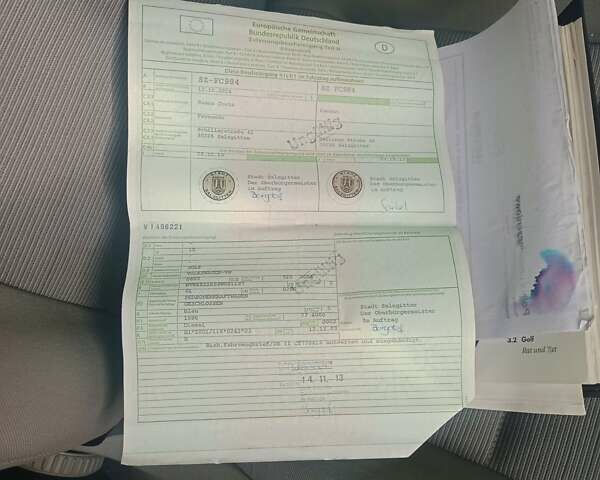 Синий Фольксваген Гольф, объемом двигателя 1.9 л и пробегом 314 тыс. км за 5150 $, фото 28 на Automoto.ua