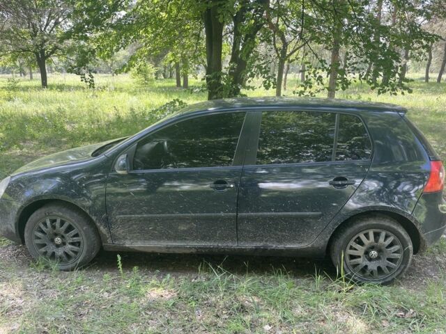 Синий Фольксваген Гольф, объемом двигателя 2 л и пробегом 360 тыс. км за 4500 $, фото 3 на Automoto.ua