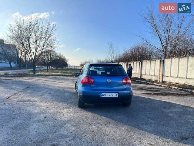 Синий Фольксваген Гольф, объемом двигателя 1.6 л и пробегом 212 тыс. км за 6000 $, фото 2 на Automoto.ua