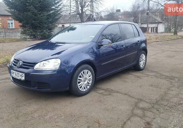 Синий Фольксваген Гольф, объемом двигателя 1.4 л и пробегом 218 тыс. км за 5500 $, фото 5 на Automoto.ua