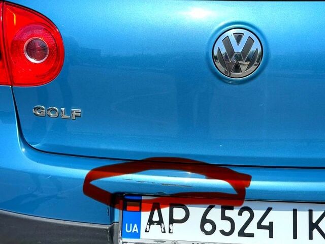 Синий Фольксваген Гольф, объемом двигателя 1.6 л и пробегом 225 тыс. км за 5300 $, фото 6 на Automoto.ua