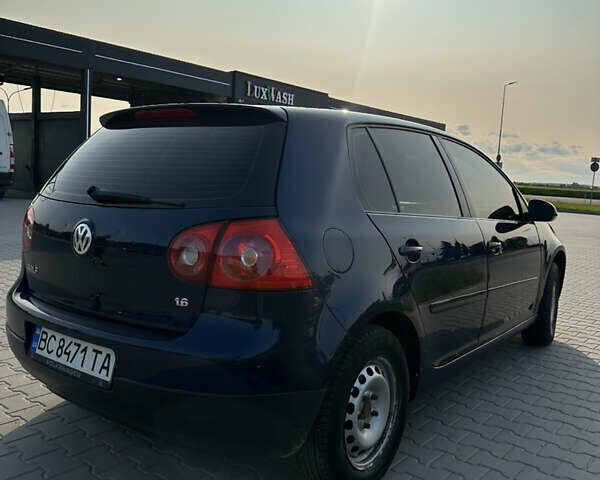 Фольксваген Гольф 2005 в Буске на Automoto.ua Синий Фольксваген Гольф, объемом двигателя 1.6 л и пробегом 193 тыс. км за 5300 $, фото 14 на Automoto.ua