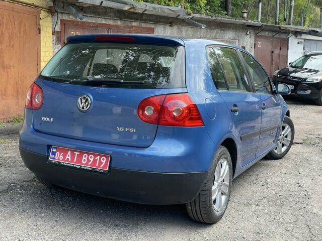 Синий Фольксваген Гольф, объемом двигателя 1.6 л и пробегом 204 тыс. км за 5800 $, фото 6 на Automoto.ua