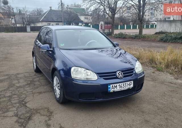 Синий Фольксваген Гольф, объемом двигателя 1.4 л и пробегом 218 тыс. км за 5500 $, фото 13 на Automoto.ua