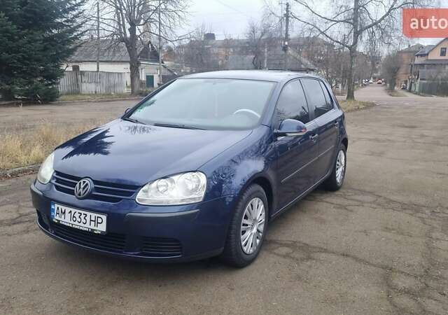 Синий Фольксваген Гольф, объемом двигателя 1.4 л и пробегом 218 тыс. км за 5500 $, фото 3 на Automoto.ua