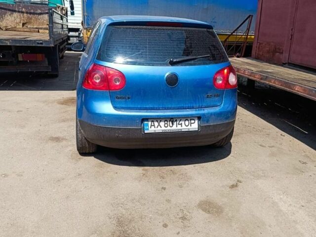 Синий Фольксваген Гольф, объемом двигателя 2 л и пробегом 285 тыс. км за 6000 $, фото 1 на Automoto.ua