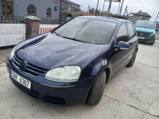 Синий Фольксваген Гольф, объемом двигателя 1.9 л и пробегом 345 тыс. км за 2950 $, фото 4 на Automoto.ua