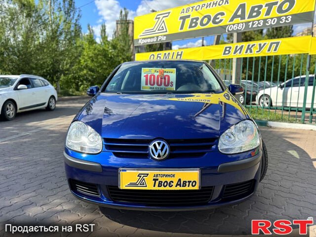 Синій Фольксваген Гольф, об'ємом двигуна 1.4 л та пробігом 245 тис. км за 6400 $, фото 1 на Automoto.ua