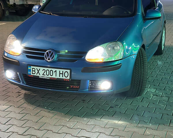 Фольксваген Гольф 2006 в Хмельницком на Automoto.ua Синий Фольксваген Гольф, объемом двигателя 1.99 л и пробегом 250 тыс. км за 5500 $, фото 30 на Automoto.ua