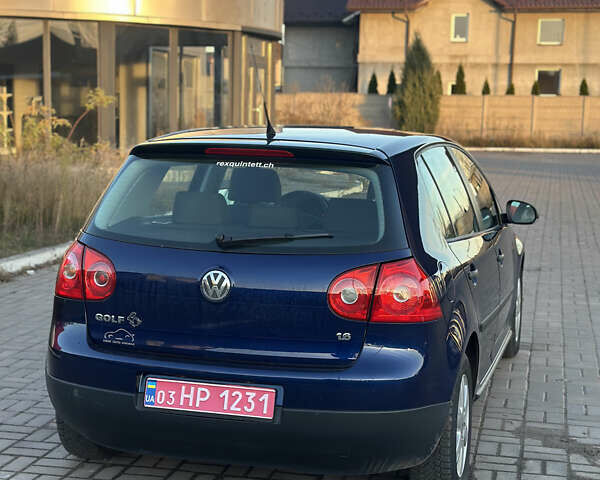 Синий Фольксваген Гольф, объемом двигателя 1.6 л и пробегом 206 тыс. км за 5950 $, фото 9 на Automoto.ua