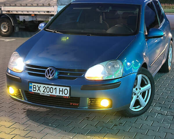 Фольксваген Гольф 2006 в Хмельницком на Automoto.ua Синий Фольксваген Гольф, объемом двигателя 1.99 л и пробегом 250 тыс. км за 5500 $, фото 31 на Automoto.ua