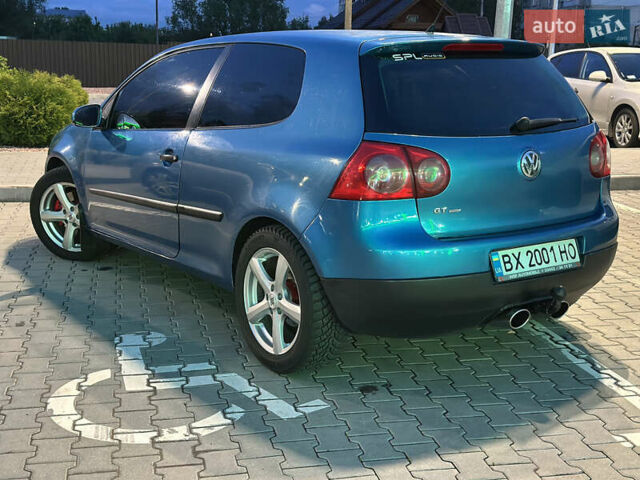 Фольксваген Гольф 2006 в Хмельницком на Automoto.ua Синий Фольксваген Гольф, объемом двигателя 1.99 л и пробегом 250 тыс. км за 5500 $, фото 10 на Automoto.ua