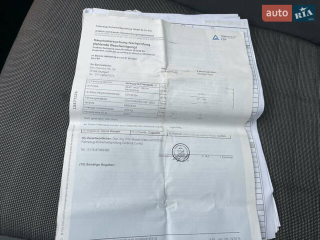 Синий Фольксваген Гольф, объемом двигателя 1.6 л и пробегом 188 тыс. км за 6750 $, фото 57 на Automoto.ua