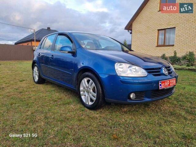 Фольксваген Гольф 2007 в Луцке на Automoto.ua Синий Фольксваген Гольф, объемом двигателя 1.6 л и пробегом 174 тыс. км за 6100 $, фото 11 на Automoto.ua